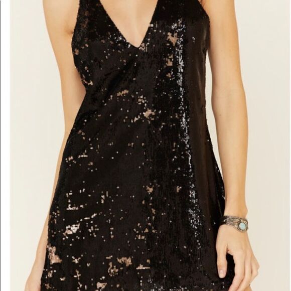 NWOT Free People Intamately   Sequin dress size XS - Picture 4 of 8